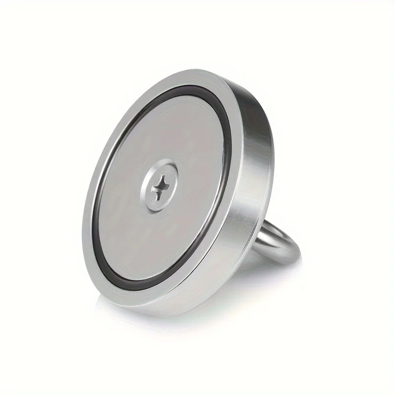 Round Magnets Heavy Duty Underwater Salvage Magnet Strong Magnetic Ring for Easy Retrieval and Fixing