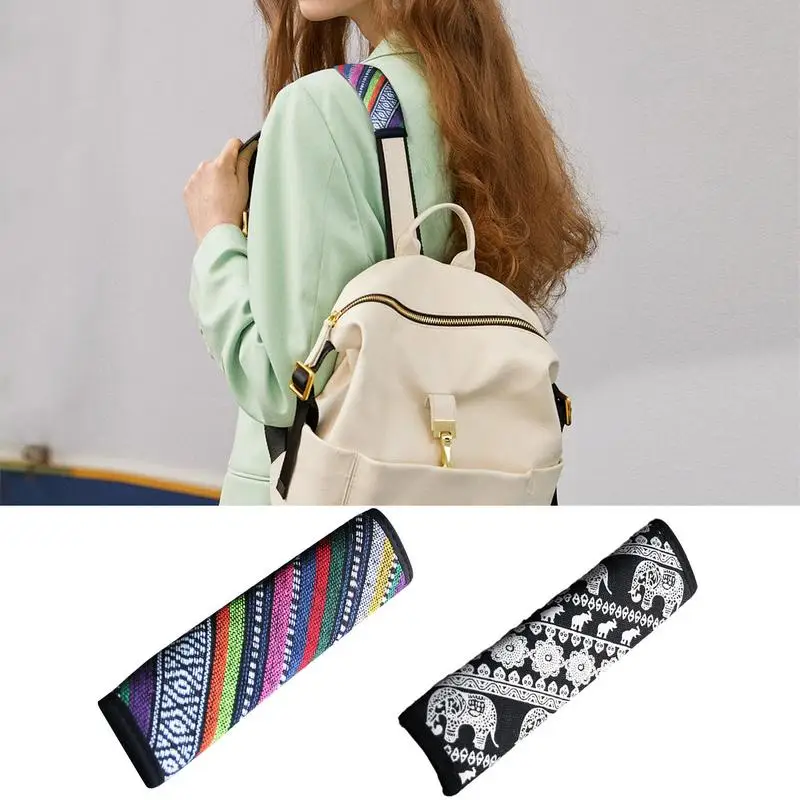 

Car Seat Belt Cover Comfortable Shoulder Strap Soft Ethnic Style Safety Belt Pad Seat Belt Cushion Cover Car Interior Accessorie