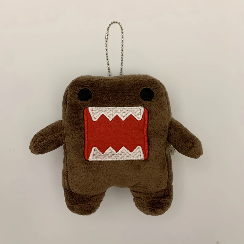 Domo Kun Plush Toy Cute Mascot Keychain Keyring Kawaii Hangings Ornaments 2