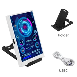 3.5 Inch Type - C Secondary IPS LCD Display (White)