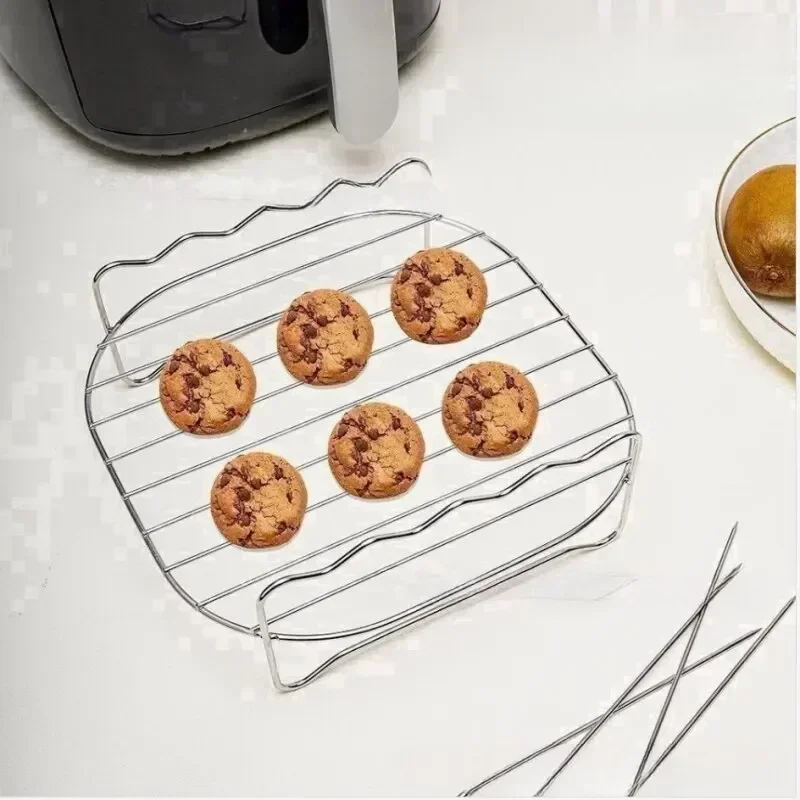 Air Fryer Stainless Steel Grill Rack Accessories