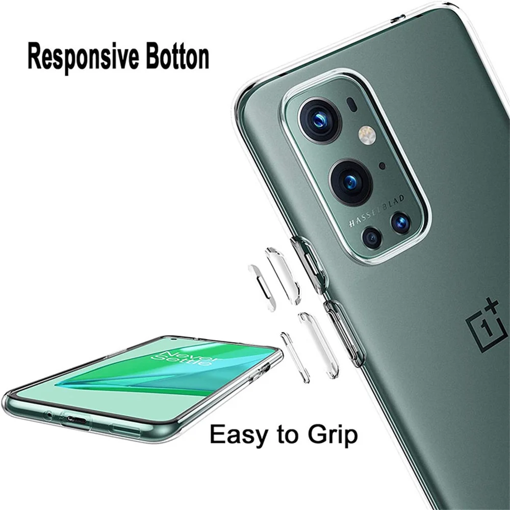 Crystal Clear Silicone Phone Case – Transparent Protective Cover