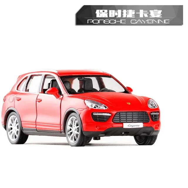 1:36 Porsche Cayenne Diecast Model Car