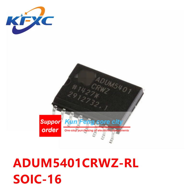 

ADUM5401CRWZ SOIC-16 Original and authentic ADUM5401CRWZ-RL Digital isolator