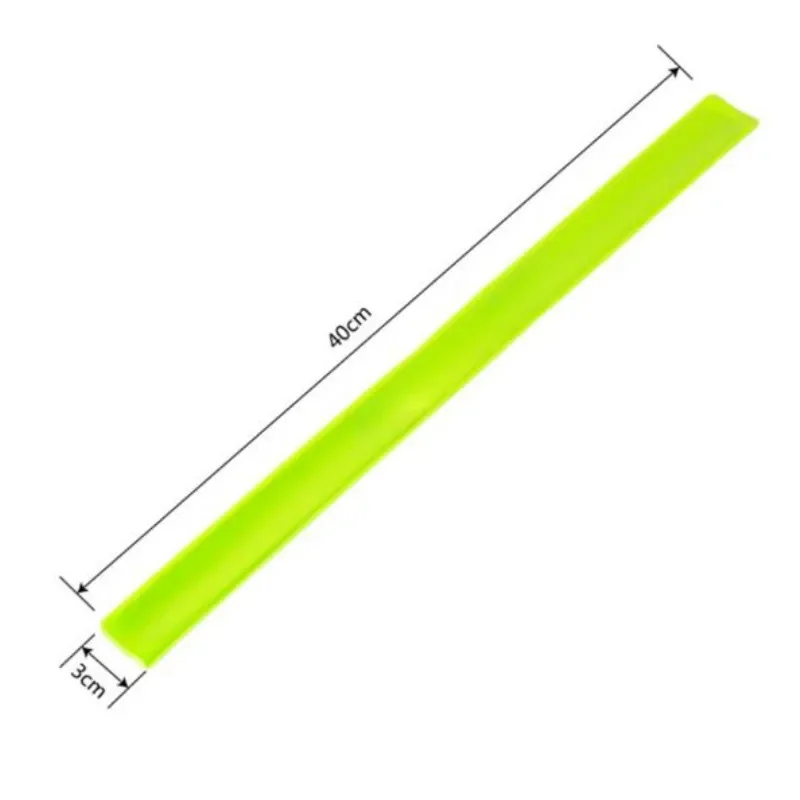 Reflective Tape Bike Reflective Tape 1pc Reflective Strap Sports Running Cycling Reflective Strips Stickers Night Warning Tape Biking Safety Pants Reflector Material
