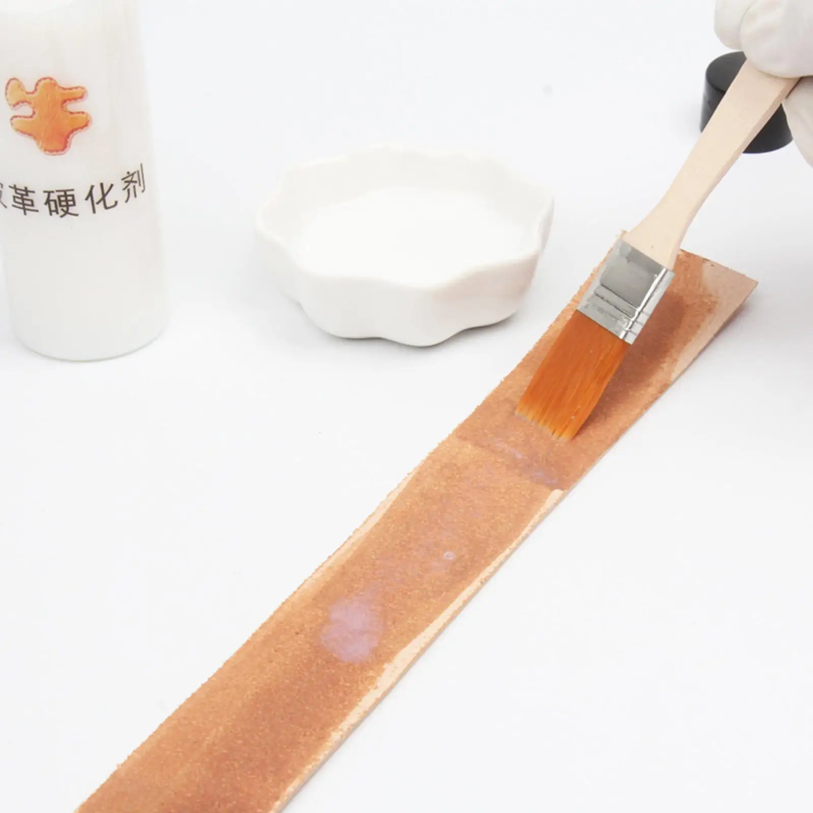 Leather Hardener Adhesive Shaping Gel Fast Leathercraft Permanent Clear