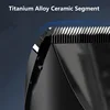 Mi Hair Clipper Professional Electric Trimmer For Men With LED Screen Washable Rechargeable Titanium Alloy Blade Wireless 4