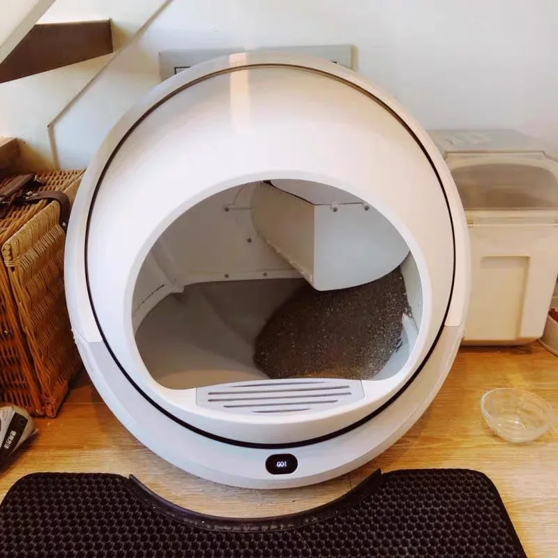 Self Cleaning Cat Litter Box Abound Pet Supplies