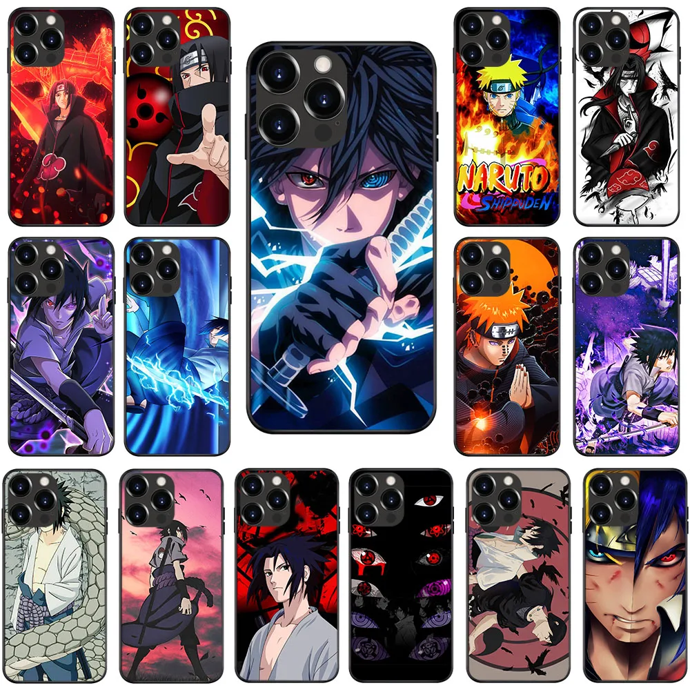 Фото Мягкий чехол для Samsung S21 J4Core S10 S10E M02 M02S A02S A12 A03S S22 S23 A01 A02 Plus Lite Ultra UK-30 Sasuke Uchiha №1