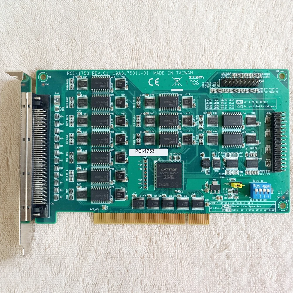 

Горячая Распродажа для Advantech PCI-1753 карта захвата данных 96-Channel IO Card цифровой вход/выход карты высокого качества