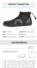 3mm Split-toe Beach Boots Surfing Shoes Outdoor Boots For Adult 3