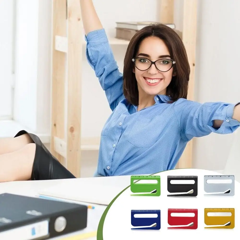 Durable Portable Envelope Opener Multi-Function Cutting Tool Letter Opener Envelope Slitter for Wrapping Paper Cutter