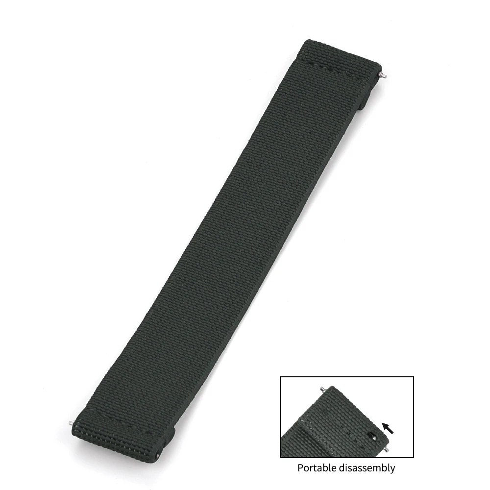 Premium Nylon Quick Release Elastic Watch Strap - Parachute-Grade Watchband
