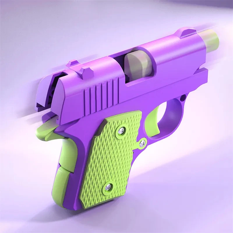 UNGH 3D Gravity Gun Straight Jump Mini Pistol Model Anti-stress Fidget Toy for Children and Adult fidget toy sensory fidget toy anti stress toy finger sensory toy