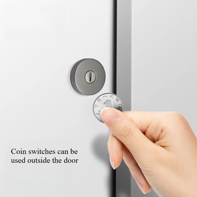 Sliding Door Lock Indoor Sliding External Padlock New Chinese Style Built-in Wooden Door Kitchen Ghost Lock