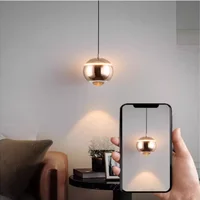 Lustre suspendu moderne pour chambre à coucher, petit lit, ascenseur de lumière, minimaliste avancé, chambre principale, bar, simple, luxe, créatif 3