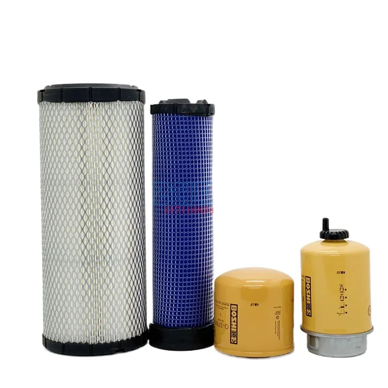 

For Caterpillar cat 305.5E 306 307E2 308 Engine Oil Diesel Air Oil Water Filter Small Excavator Accessories