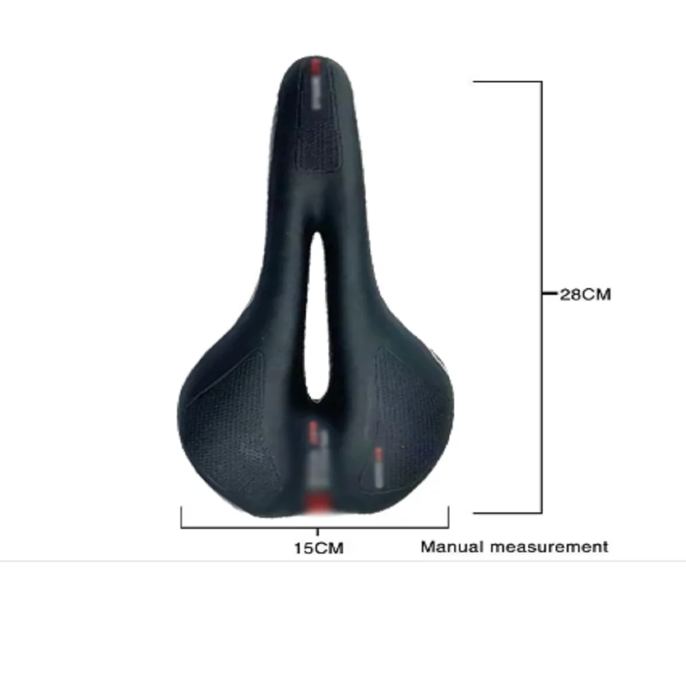 Ergonomic Comfort Bike Saddle - Versatile and Breathable Seat for Cycling Enthusiasts