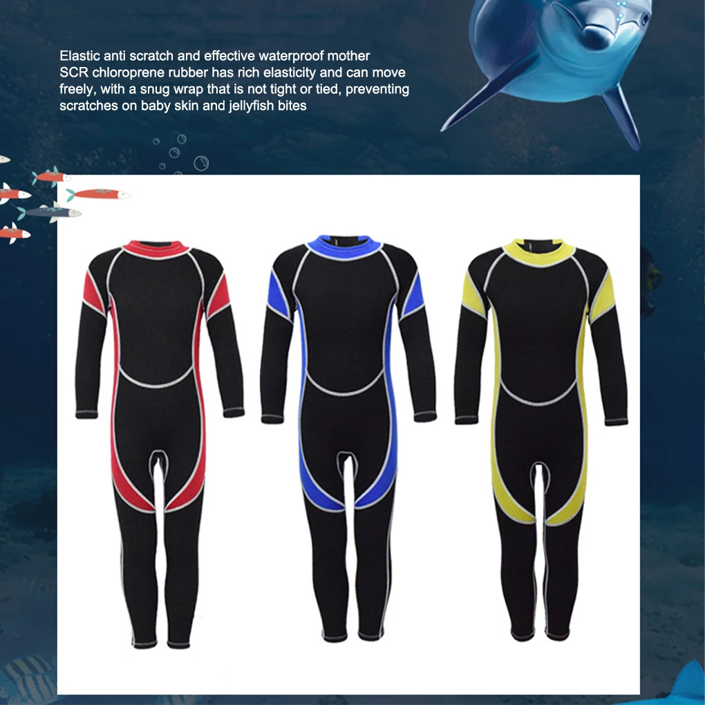 

Wide Application Kids Wetsuit Comfortable And Scratch-resistant Super Elasticity Swimsuit For Girls