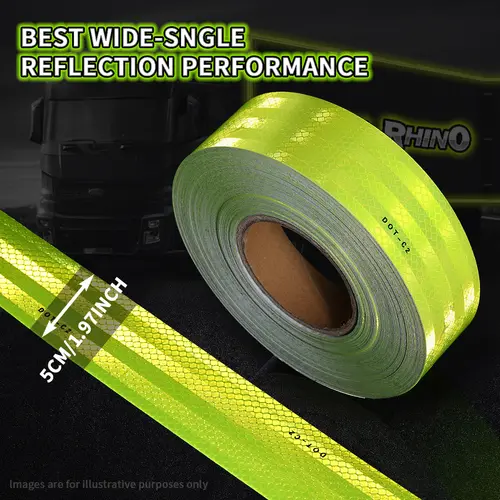 Car Truck Reflective Safety Tape Warning Night Light Waterproof Trailer Reflector Sticker For Car Truck Warning Safety - Image 13