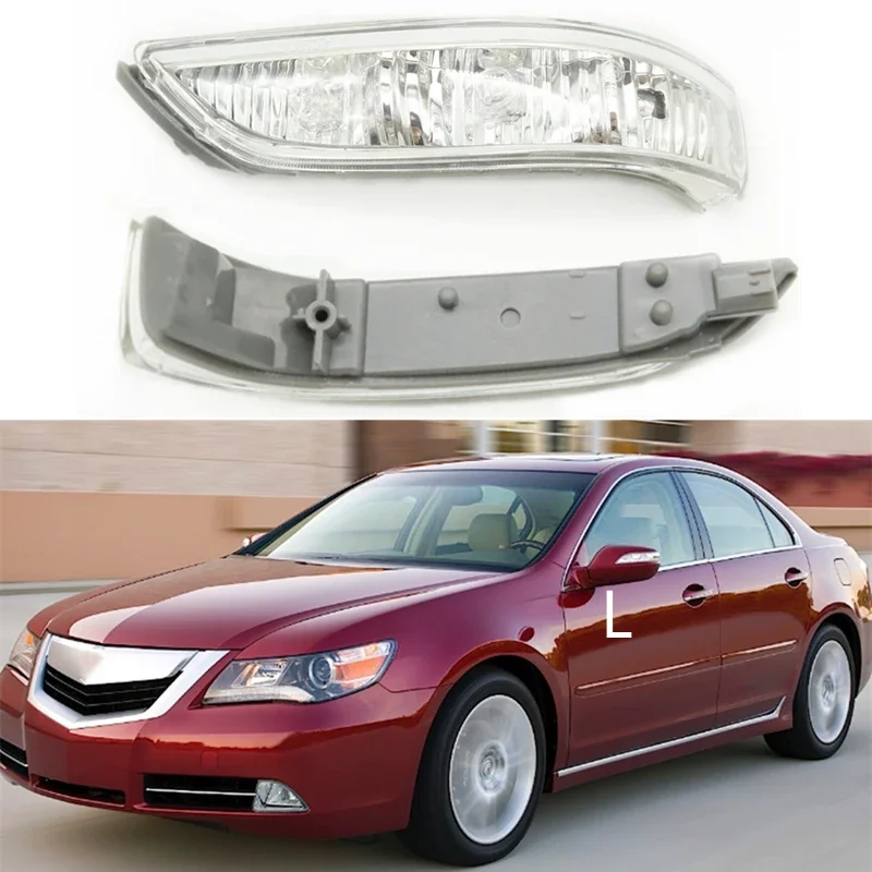 Rearview Mirror Turn Signal Light Side Led Warning Lamp For Acura