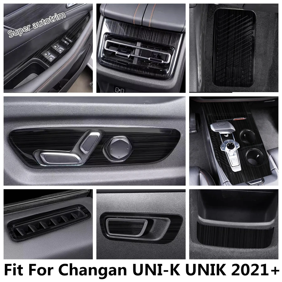 

Water Cup / Glove Box / Rest Pedal / Seat Adjust Panel / Window Lift Cover Trim Accessories For Changan UNI-K UNIK 2021 - 2023