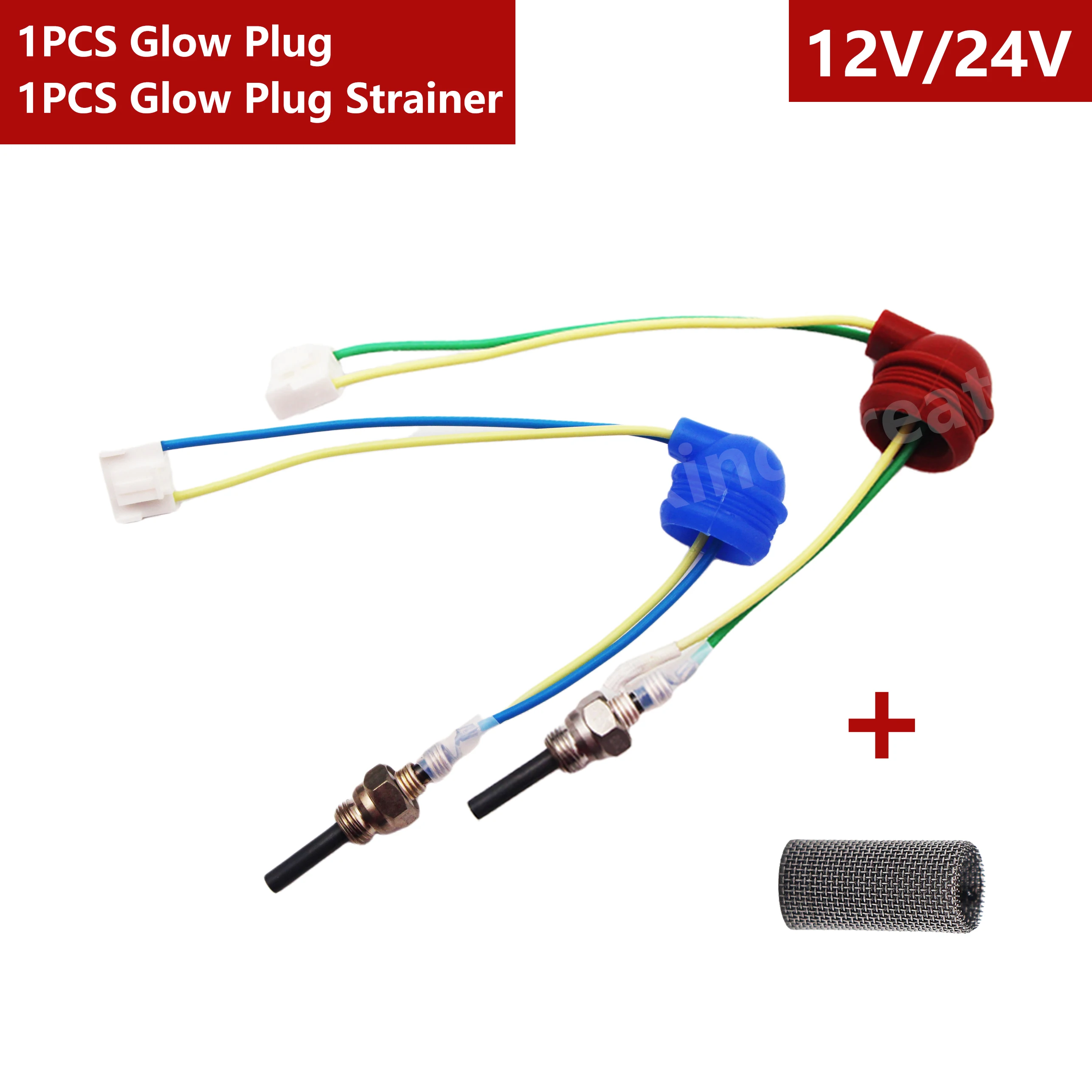 12V24V18KWChineseDieselHeaterGlowPlugCeramicPinGlowPlug
