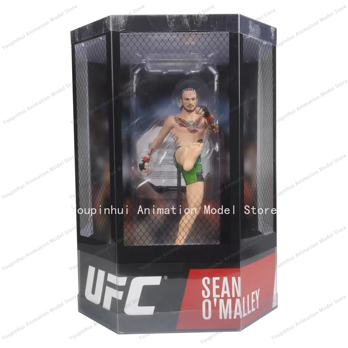 【新品】UFC公式 マクレガー オマリー アデサニヤ フィギュア 3体セット 新品】UFC公式 マクレガー オマリー アデサニヤ フィギュア 3体セット