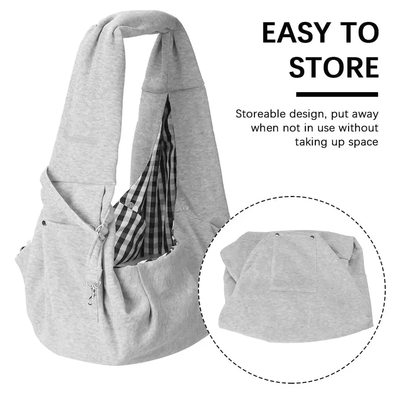 Pet Carrier Bag Pet Accessories Pet Carrying Bag Pet Backpack Pet Supplies Portable Pet Shoulder Bag Phone Pocket Outdoor Shoulder Bags Carrier Cat Puppy Sling Carrier Bag Pet Carrying Supplies