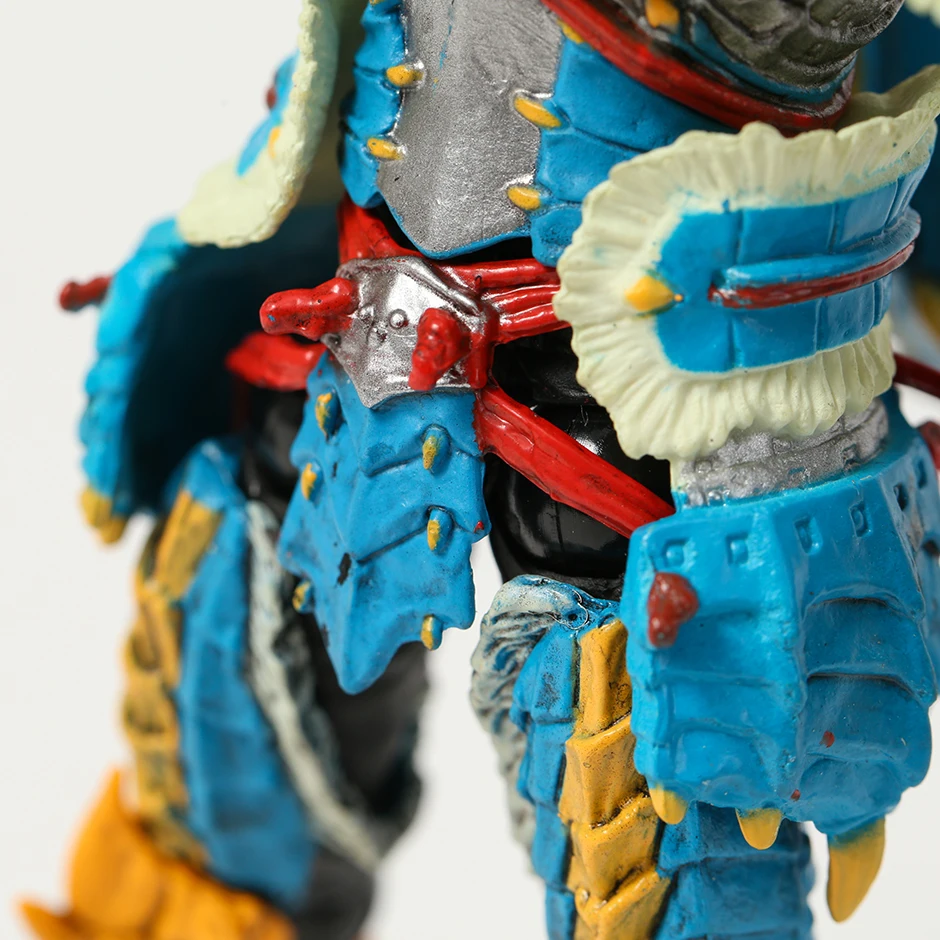 14-15cm Revoltech NO.133 Monster Hunter Swordsman Zinogre Rathalos
