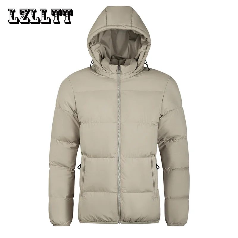 Warm Causal Parkas Male Outerwear Windbreak Jackets Coats