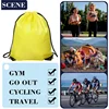 Drawstring Backpack Bulk String Backpack Drawstring Bags Cinch Bag Sackpack for Men Women Gym 2