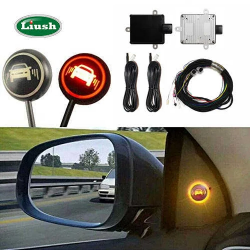 77GHZ Universal Car Safe Driving Assist BSD BSM 77GHZ blind spot detection system lane change assist Security Warning sensor