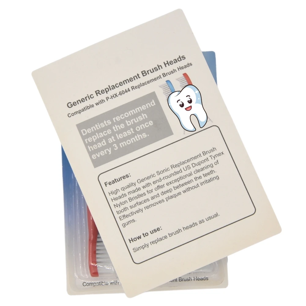 Сменные головки для зубной щетки HX6044