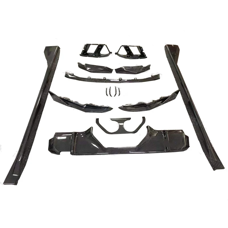 Wsy Carbon Body Kit Mp Style Per M3 M4 G80 G82 G83 Spoiler Diffusore Gonna Laterale Labbro Anteriore