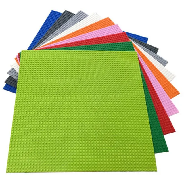 MARUMINE 50x50 Dots Baseplate 5050 Building Blocks Base Plate Parts DIY Classic MOC Bricks Educational Construction Accessories 6