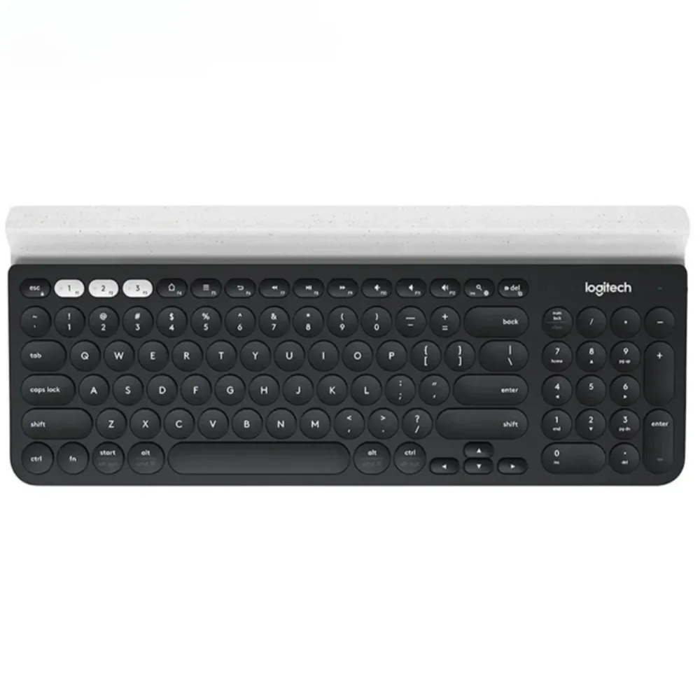 Logitech K780 draadloos toetsenbord voor meerdere apparaten Bluetooth- en bevrijdende ontvanger Easy-Switch voor telefoon/tablet/pc/Mac Dual Mode met één klik