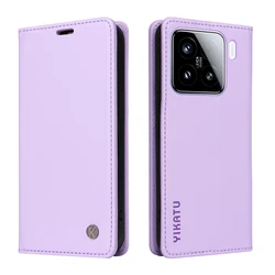 Premium Magnetic Leather Wallet Flip Cover Case | Sleek and Slim Design - Xiaomi 14 Pro (PL)
