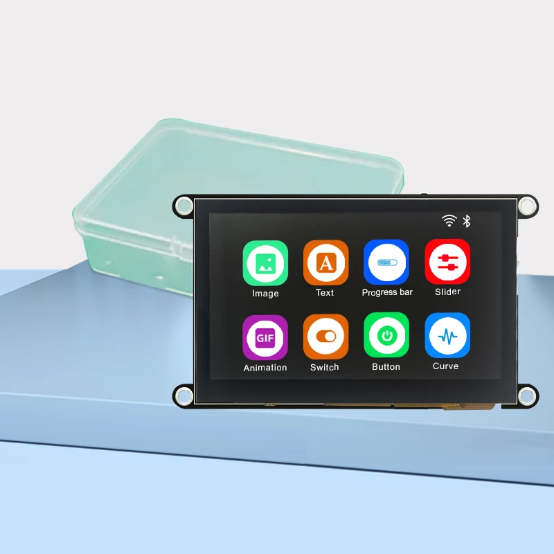 Guition ESP32-S3 8M PSRAM 4M ÷ 4.3 ġ IPS 480*270 ȭ LCD ÷ ,   