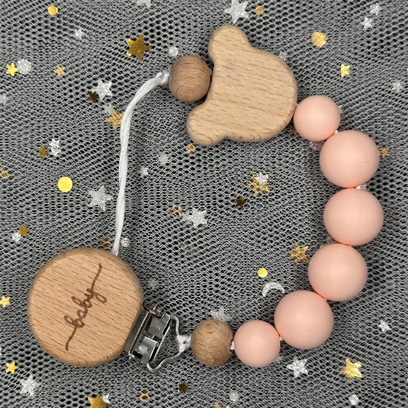 custom pacifier clip
