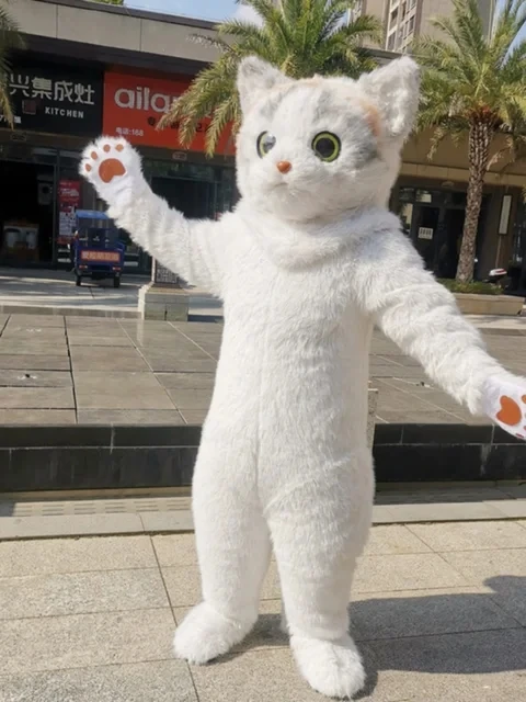 Hot Sale High Quality Cute Cat Inflatable Cartoon Doll Costume