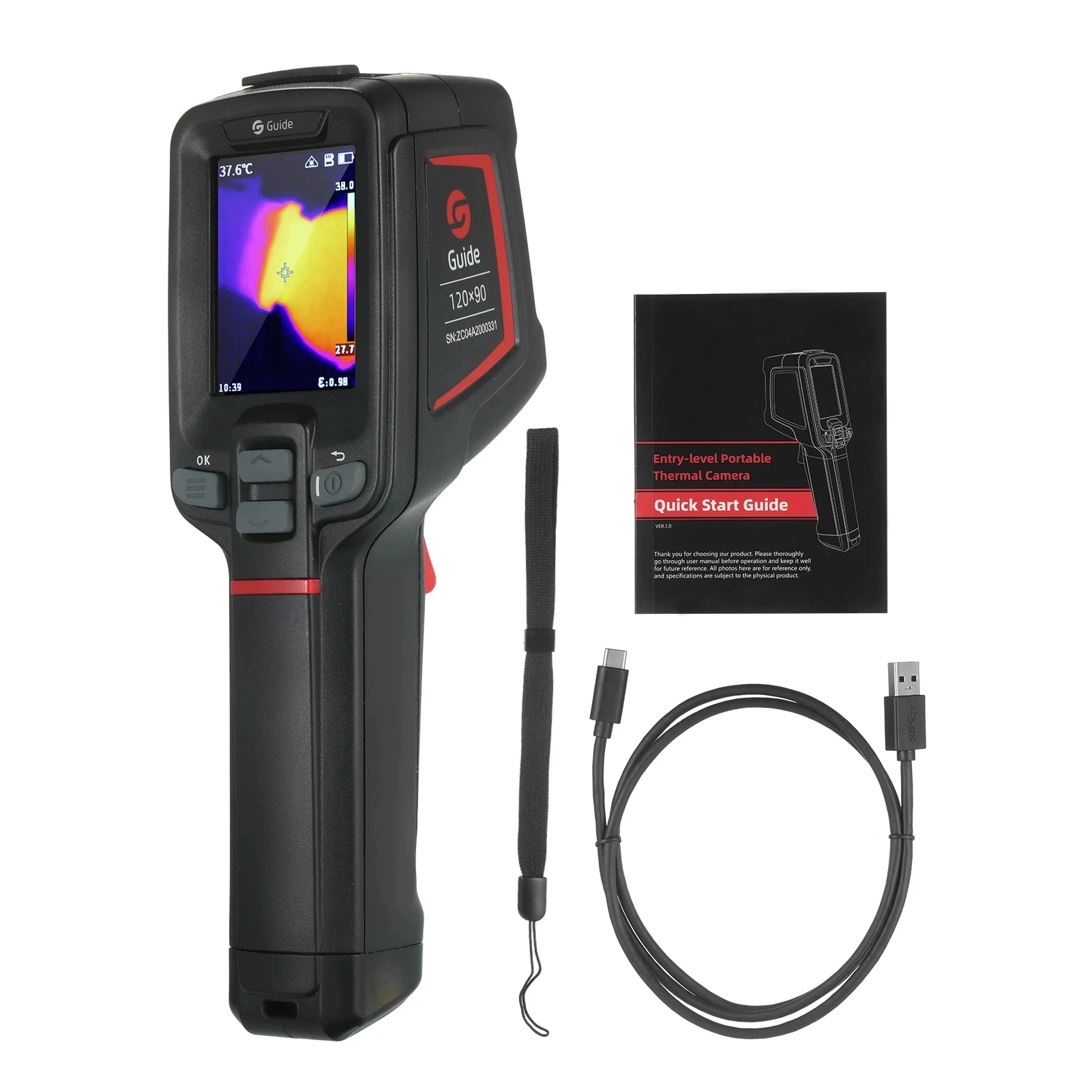 Temperature Measurement Industrial Thermal Imaging Camera GUIDE