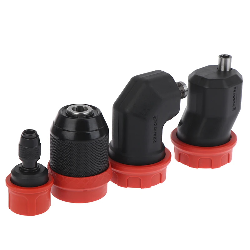 1pc Quick-Release Drill Conversion Chuck For 6.35mm Hex Bits Compatible With Corded And Cordless Electric Drills