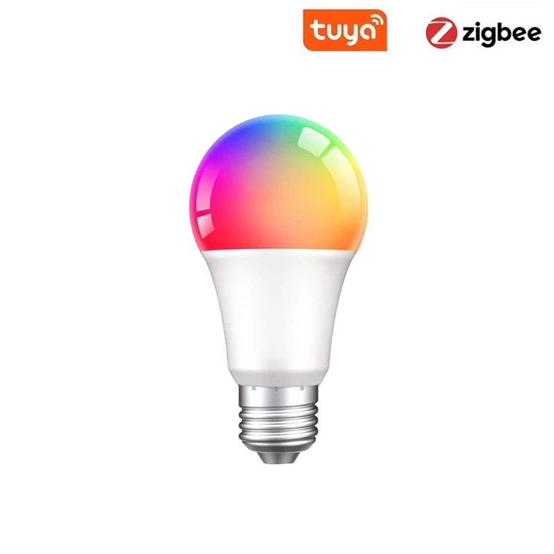 15W Smart Bulb Wifi Zigbee E27 GU10 E14 RGB+WW+CW Colorful Smart Home Led Light Lamp Tuya App Voice Control by Alexa Google Home 