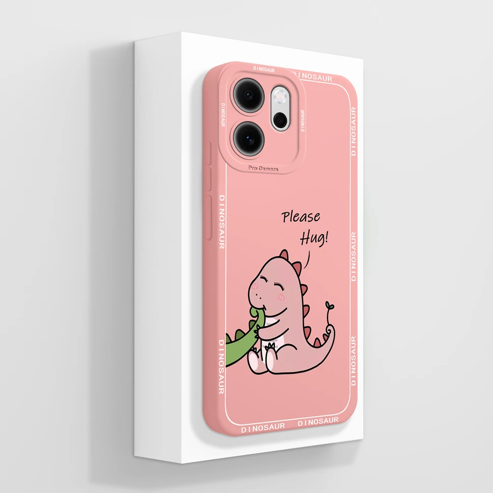 Lovely Astronaut Cartoon High-Quality Phone Case with Camera Protection and Soft Bumper
