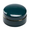 Small Ceramic Jar with Lid Powder Small Porcelain Bottle Portable Cosmetic Cream Packaging Box Retro Rouge Lipstick Ointment Jar 5