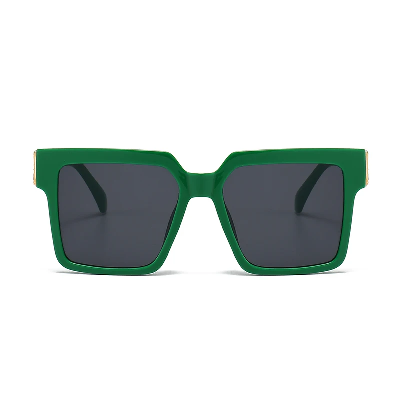 Neue Luxusmarke Designer Quadrat übergroße Sonnenbrille Männer Frauen Mode dicke Rahmen Brille Herren UV400 männliche Berühmtheit – Detail 10