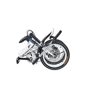 Vélo pliable, roue 16" x 2,12 Cm, transmission à 7 vitesses, vitesse réglable et variable 6