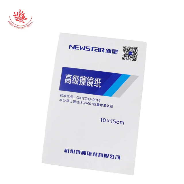 10X15cm Lens Wiping Paper, Lens Cleaning Tissue - China Lens