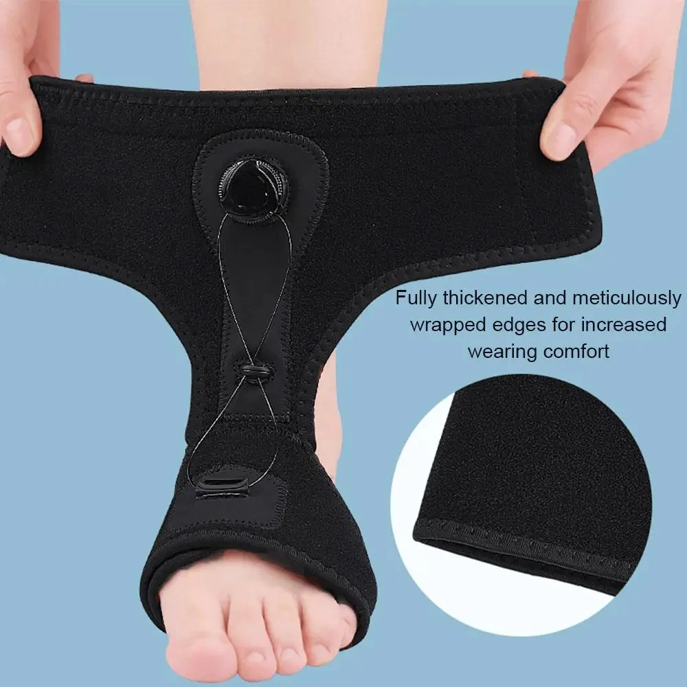 Knob Adjustment Corrector Orthosis Plantar Fascia Foot Rest Fixation Ankle Brace Support 1Pc